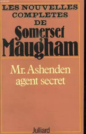 Couverture du produit · Mr.  ashenden, agent secret...