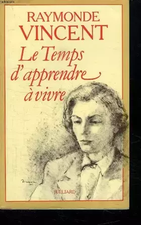Couverture du produit · le temps d'apprendre a vivre