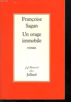 Couverture du produit · Un orage immobile