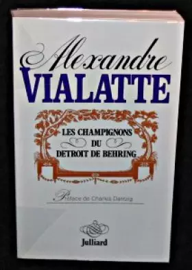 Couverture du produit · CHAMPIGNONS DETROIT DE BEHRING