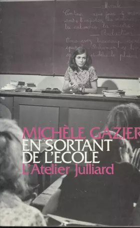 Couverture du produit · EN SORTANT DE L'ECOLE