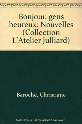 Couverture du produit · Bonjour, gens heureux