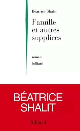 Couverture du produit · Familles et autres supplices