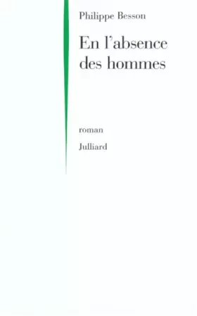 Couverture du produit · En l'absence des hommes