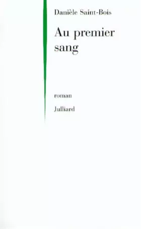 Couverture du produit · Au premier sang