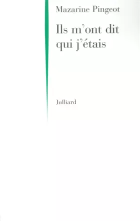 Couverture du produit · Ils m'ont dit qui j'étais