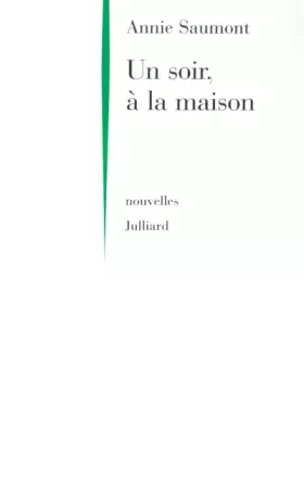 Couverture du produit · Un soir, à la maison