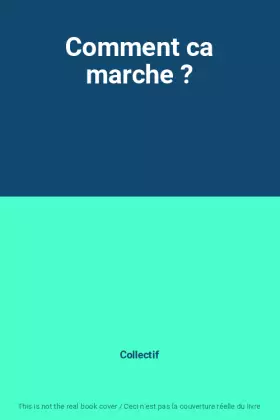 Couverture du produit · Comment ca marche ?
