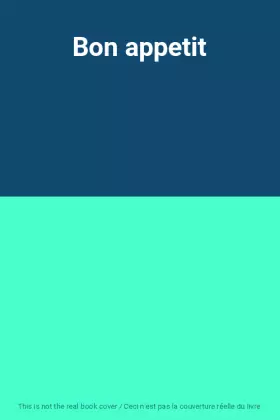 Couverture du produit · Bon appetit