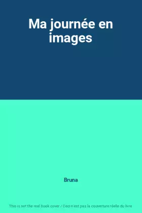 Couverture du produit · Ma journée en images