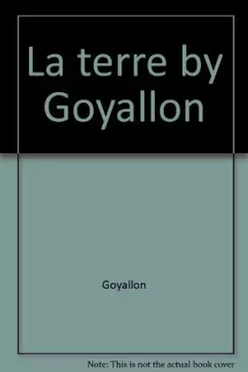 Couverture du produit · LA TERRE