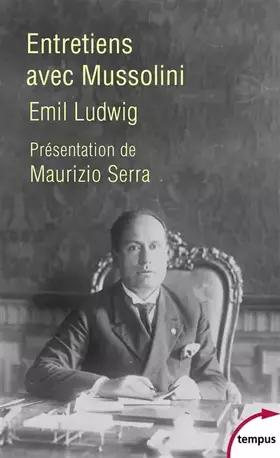Couverture du produit · Entretiens avec Mussolini