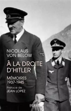 Couverture du produit · A la droite d'Hitler