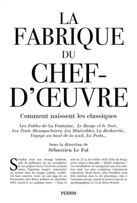 Couverture du produit · La Fabrique du chef d'oeuvre
