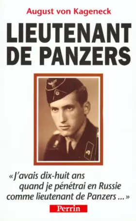 Couverture du produit · Lieutenant de Panzers