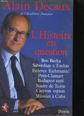 Couverture du produit · L'Histoire en question, Tome 1 :