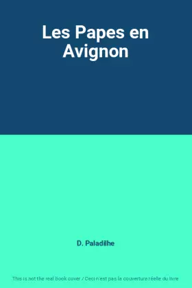 Couverture du produit · Les Papes en Avignon