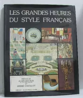 Couverture du produit · Les Grandes heures du style français