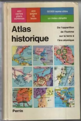 Couverture du produit · Atlas historique