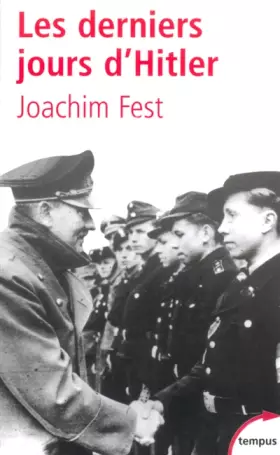 Couverture du produit · Les derniers jours d'Hitler