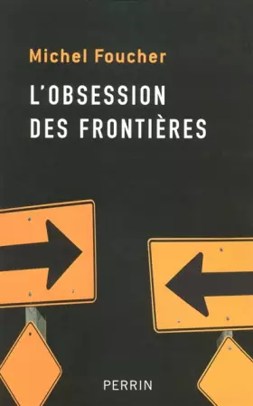 Couverture du produit · L'obsession des frontières
