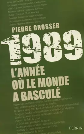 Couverture du produit · 1989, l'année où le monde a basculé