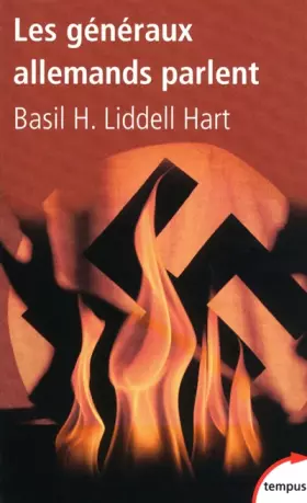 Couverture du produit · Les généraux allemands parlent