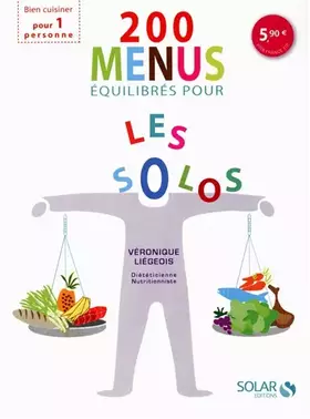Couverture du produit · 200 menus équilibrés pour les solos