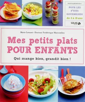 Couverture du produit · MES PETITS PLATS POUR ENFANTS