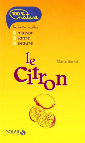 Couverture du produit · LE CITRON