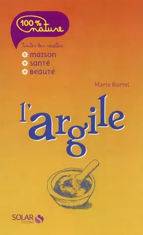 Couverture du produit · ARGILE