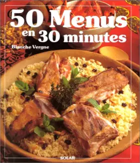 Couverture du produit · 50 menus en 30 minutes
