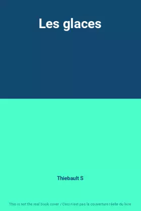 Couverture du produit · Les glaces
