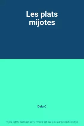 Couverture du produit · Les plats mijotes