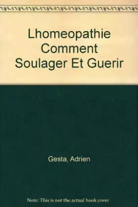 Couverture du produit · Homéopathie (l')