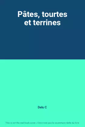 Couverture du produit · Pâtes, tourtes et terrines