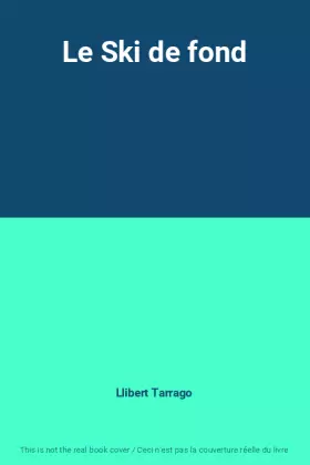 Couverture du produit · Le Ski de fond
