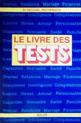 Couverture du produit · Le Livre des tests