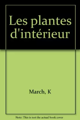 Couverture du produit · Les plantes d'intérieur
