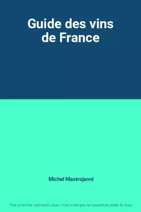 Couverture du produit · Guide des vins de France