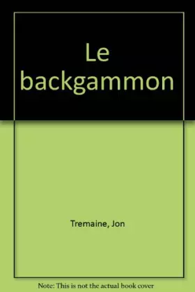 Couverture du produit · Le backgammon