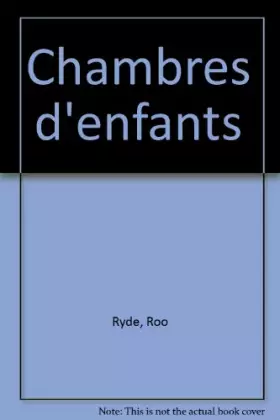 Couverture du produit · Chambres d'enfants