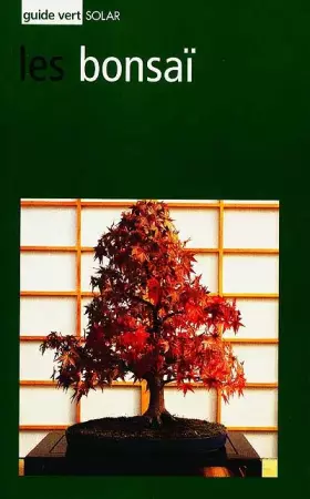 Couverture du produit · Guide vert : Bonsaï