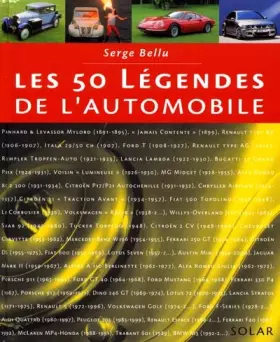 Couverture du produit · 50 LEGENDES DE L AUTOMOBILE