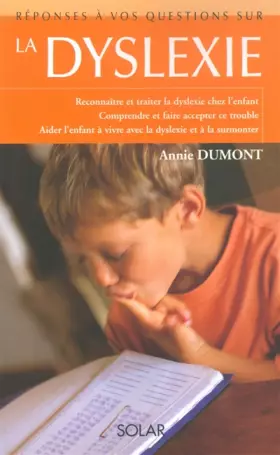 Couverture du produit · La dyslexie : 100 questions