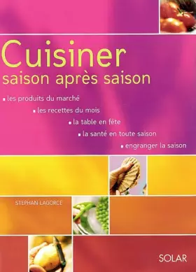 Couverture du produit · Cuisiner saison après saison