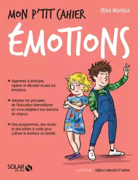Couverture du produit · Mon p'tit cahier - émotions