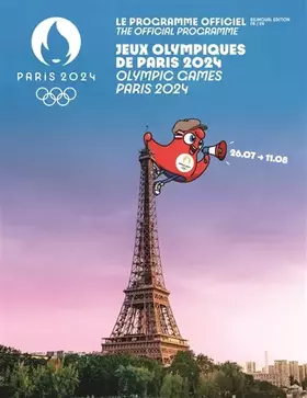 Couverture du produit · Programme officiel des Jeux Olympiques Paris 2024