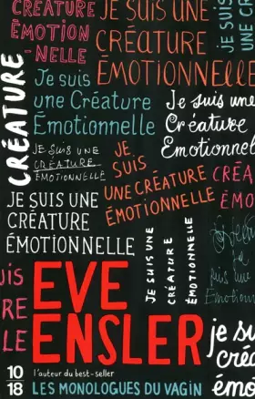 Couverture du produit · Je suis une créature émotionnelle