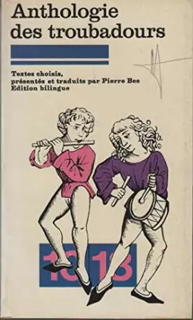 Couverture du produit · Anthologie des troubadours